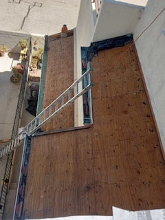 New roof installation on a modern home