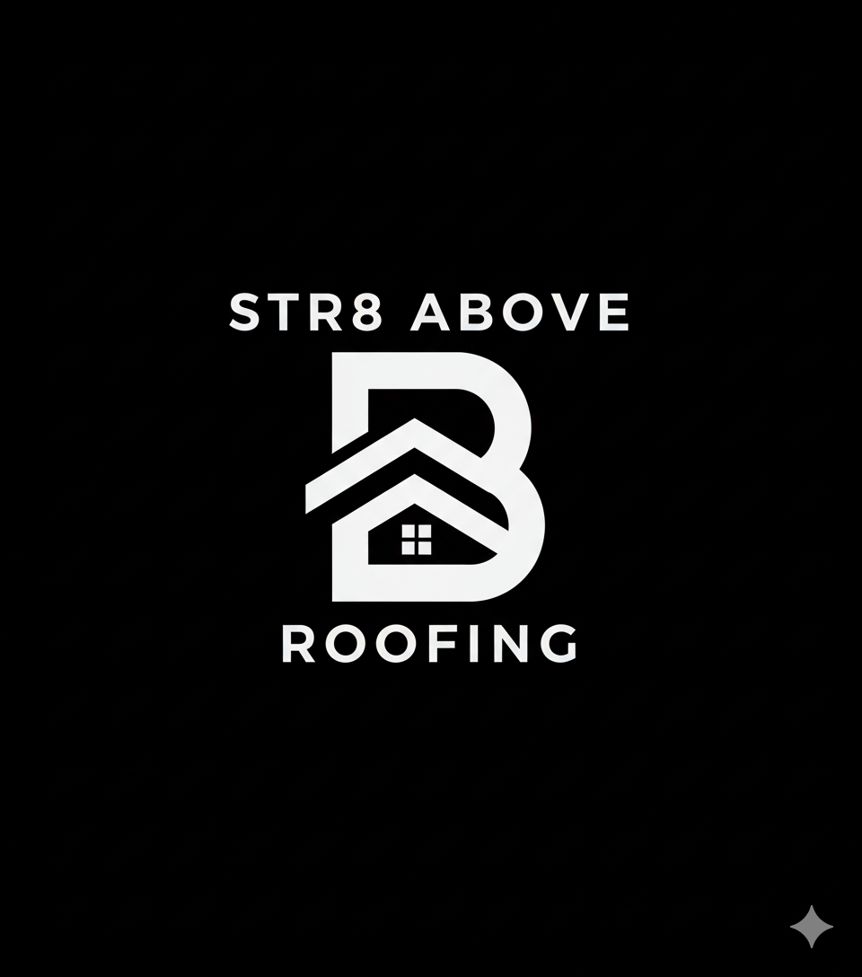 Str8 Above Roofing sports sponsorship recognition plaque